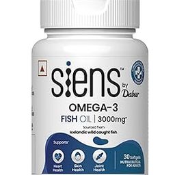 Omega-3 Fish Oil Capsules 3000mg - 30 softgels|Supports Heart, Skin & Joint Health|With EPA & DHA|Sustainably Sourced from wild-caught Icelandic Fish|Capsule for Men & Women, 1 count-12