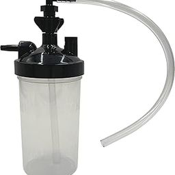 Humidifier Bottle with Connector for Oxygen Concentrator for Home Patient | Hospitals | Nursing care Compatible with all Types of Machines (Bottle with connector)-2