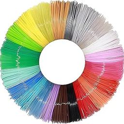 VINTAGER 3D PLA Filament Refills, Compatible with 10 Colors - Each Color 5 Meter (110 ft, Multicolor)-19