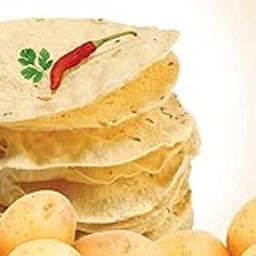 Aplenty Banarasi Aloo Papad 400gm, (Jeera, Kali Mirch, Red Chilli Flakes, Dried Green Chilli, Green Dhaniya, Asafoetida & Salt) Handmade in Varanasi, Kashi Falhari Aloo Potato Fryums - Pack of 2-image-72