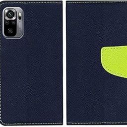Erotic Flip Wallet Case Cover for Redmi Note 10S - Blue Green-15