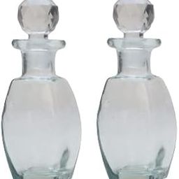 SHOBHANA ENTERPRISES 50ml Glass Bottle with stopper Cap for DIY Perfume, Attar, Essential Oils, Blends, Rose Water Pack of 02 pcs size 6 * 6 * 12-image-37
