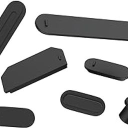 Oaky Anti Dust Dirt Plug Cups Set for MacBook Air 13.6 inch 2024-2021 M3 M2 Chip [A3113 A2681] Accessories Silicone Anti Dirt Protective Cover-24