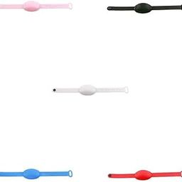 ATORSE 5pcs Silicone Bracelet Wristband Hand Dispenser Hand Sanitizer Dispenser-image-51