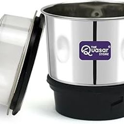 Mixer Grinder Chutney Jar (400ml) Mixer Jar Suitable For Bajaj GX1, GX3, GX4, GX8, GX3501, GX3701, GX4701, GX3000, GX400, GX3 Fit on 2 Lock & 4 Teeth-picture-1