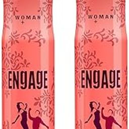 Engage Blush Deodorant For Women, Fruity and Floral, Skin Friendly, 150 ml Deo Body Spray 2Pcs-43