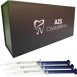AZS CrystalWhite Teeth Whitening Gel Refill Pack - 3 x 3mL Syringes, 18% Phthalimidoperoxycaproic Acid (PAP), Fast 10-Minute Results, Gentle on Sensitivity, Removes Years of Stains, Easy Home Use.-image-69
