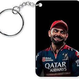 Chabi Ring Captain V Kohli Key chains for Cricket Fans, for Gifting, Bike, Scooty, Bags, Car Key Chain 207-picture-37