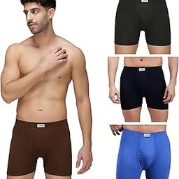 Men's Cotton Solid Trunk Pack of 4 May Vary-picture-55