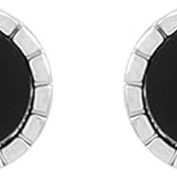 Earrings for Men | Stainless Steel Non Piercing Stud Earrings | Magnetic Black Studs for Boys | Fashion Accessories for Men | Birthday Gift for Boys Anniversary Gift for Husband-99