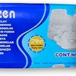 Dozen Air Dry Modelling Clay, 500g, White-image-11