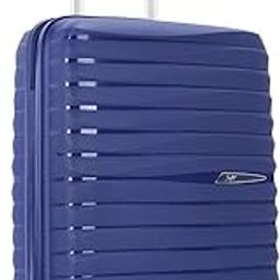 Polypropylene Float Max Cabin Trolley Bag - Small, 55cms | Premium Hard-Sided Luggage for Travel with Smooth 8 Wheels Double Spinner & Flushed TSA Lock - Blue-image-82