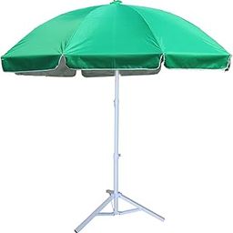 RAINPOPSON Garden Umbrella With Stand 7 feet Heavy Duty Garden Umbrella (42in) Patio Big Size Garden Outdoor Umbrella for Rain & Sun Protection (Green) (42 in) With Stand-picture-11