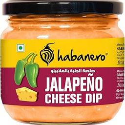 Habanero Jalapeno Cheese Dip 300gm | Use as a Salad Dressing, Dip, Spread on Bread for Cheesy Creamy Sandwich, 100% Vegetarian I Extra Creamy and Delicious I With A Kick of Jalapeno-image-2