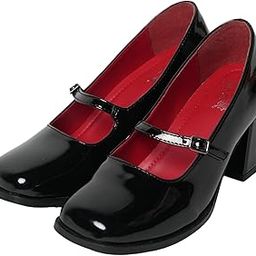 Women Mary Jane Block Heels | Single Strap | Round Toe | Stylish & Comfortable | Formal & Casual Wear-image-59