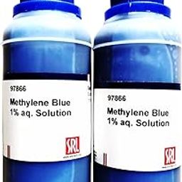 SRL Combo Pack Methylene Blue 1% aq. Solution 250ml (125ml x 2 Pack), Storage: Room Temperature, Shelf Life: 60 Months for laboraotry and industrial use.-12