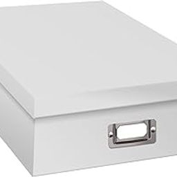 Pioneer Jumbo Scrapbook Storage Box, Crafters White, 14 3/4" X 13" X3 3/4"-image-46