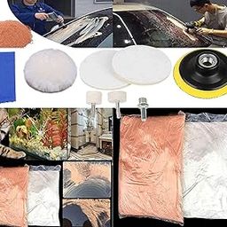 DIY Crafts 300 Grm, White, Windshield Repair Glass Cerium Oxide Polishing Scratch Remove 8 Pcs Car Windscreen Polishing Practical Auto Windows Scratch Remover Glass 70% Recove(300 Grm, White)-14
