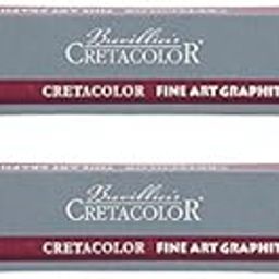 Cretacolor Cleos Fine Art Graphite B Set of 3 Pencils (Pack of 2)-8
