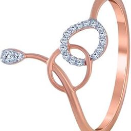p.c. chandra jewellers 18k (750) Rose Gold and Diamond Ring for Women-picture-14