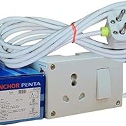 Switch Socket Combined Powerful Extension Board with 3 Meter Copper Cable | 20A Switch, 16A/6A Socket | Extension Power Board for Laptop, Washing Machine, Heater, Cooler, Fridge & All Home Appliances-picture-17