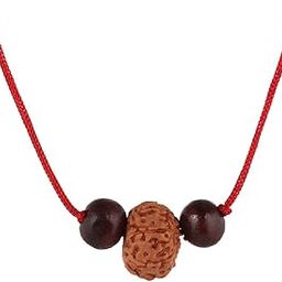 9 Mukhi Rudraksha Nine Face Java Small Size with Chandan Beads-image-56