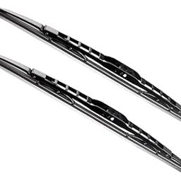Euro Care Metal Windshield Car Wiper Blades Frameless Universal Fitment- Set of 1Pc (D-20)-image-16