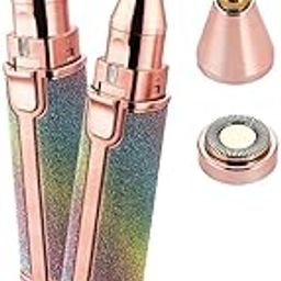 Portable Facial Hair Remover Trimmer for Women, Epilator, Lips, Nose, Multicolor-image-54