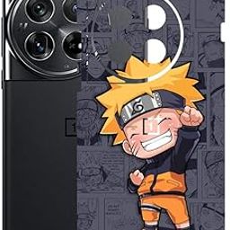 AtOdds - Compatible for ONEPLUS 12 (5G) - Mobile Back Skin Sticker - Lamination - Back Screen Guard Protector Film Wrap (Coverage - Back+Camera+Sides) (Design - Naruto)-image-91
