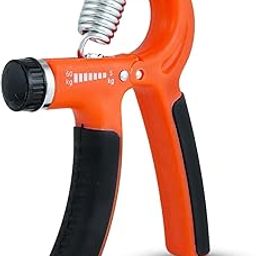FITPUT Adjustable Gym Hand Grip Strengthener- Premium Hand Gripper 60 KG for Home Workout, Gym Accessories Forearm Exercise Equipment Finger Exercise Power Gripper (ASSORTED COLOR)-picture-18