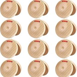 LOOM TREE® Finger Castanets Preschool Musical Instruments Rhythm Toys for Children Baby 12Pcs | Educational | Music & Art-image-63