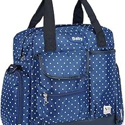 NFI essentials Diaper Bag for Mothers Newborn Baby Bag for Travel Hospital Bag for Mom Maternity Bag for Mother Multiple Pocket Water Resistant Small Baby Bag Large Size Diaper Travling Bag-39