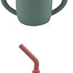 STYLEHEAVEN 2X Silicone Sippy Cups with Lids and Straws Spill Proof for Toddlers |Home & Garden|Kitchen Dining & Bar|Dinnerware & Serving Dishes|Cups & Saucers-image-35