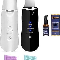 Bitrontix 3 in 1 Whitehead and Blackhead Remover with Serum (3 Modes for lifting, cleansing and moisturizing)-image-8