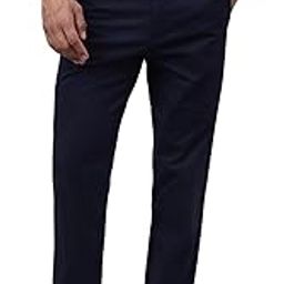 Men's Casual Trousers - Premium Cotton Stretchable Fabric, Straight Fit, Breathable Pants for Everyday Comfort & Style-image-44