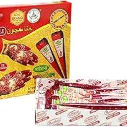 MADIHA'S Henna Instant Red Cone Pack Of 12 (28Gm Each)-image-20