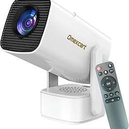 Omexcart 4K Android Dolby Audio Dual WiFi 5G BT5.0 4D Keystone E-Focus 7500LM (400 ANSI) (7500 lm / 1 Speaker/Wireless/Remote Controller) Portable Projector-image-7