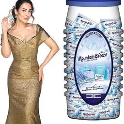 Mountain Breeze Oral Hygiene Mouth Freshener Sugar Free Coolmint Flavoured Breath Strips (7 Strips each Cassatte)-Pack of 1(40 Cassette).-image-63