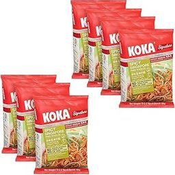 KOKA Signature Spicy Singapura Noodles(85Gram X 7 Packs) "(Halal Certified)"-image-53