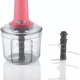 Manual Hand Press Push Chopper 900 ML with 6 Blades for Effortless Chopping, Vegetables & Fruits Chopper Mixer Cutter to Cut Onion, Salad, Tomato, Potato – Handy Push Choppers, Kitchen Tool-picture-17