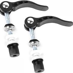ONBICLE Cycle Seat Clamp 2pc Aluminum Alloy Quick Release Bicycle Binder Clamp Saddle Parts-picture-26