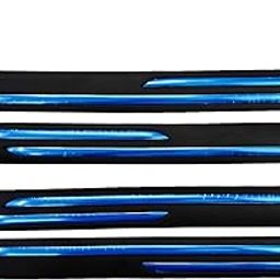 Dhanvine Front & Rear Car DoubleChrome Bumper Safety Guard Protector Pack of 4 Pcs Compatible with Maruti Suzuki Celerio-30