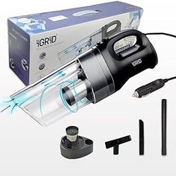 iGRiD Car Vacuum Cleaner, 150W & 4500PA Suction Power, Hepa Filter, Light Weight, Long Cord & Compact-image-7