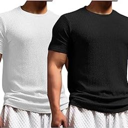 T Shirt for Men Regular Fit Tshirt for Men Gym T Shirts for Men for Casual Wear Workout T Shirts for Man Active Gym Wear for Men (Pack of 2)-image-94