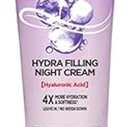 L'Oreal Paris Hyaluron Moisture Hydra Filling Leave-in Night Cream, Powered by Hyaluronic Acid, For Dry & Dehydrated Hair, Volume-180ml, Makes hair frizz-free, bouncy and hydrated for up to 72HR-12