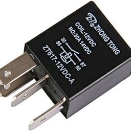 SECRET DESIRE Car Truck Auto Automotive DC 12V 30A 30 AMP SPST Relay Relays 4 Pin 4P-21