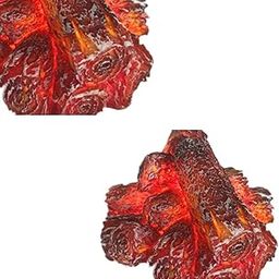ATORSE 2 Pcs Simulation Charcoal Lamp Decorative Lamp LED Charcoal Flame for Home |Home & Garden|Lamps, Lighting & Ceiling Fans|Lamps-image-12