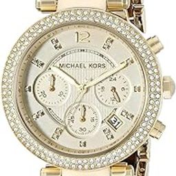 (マイケルコース) Parker Chronograph MK Watch Gold Dial Women's Watch MK5688-image-29