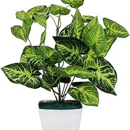 MoneyP1044 Artificial Money Plant with Pot Set of 8 PCS-10