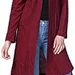 Women Cotton Round Neck Shrug-image-2